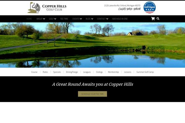 copperhills.com site used Sculpt-theme