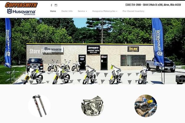 Customizr theme site design template sample