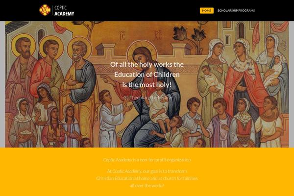 Total theme site design template sample