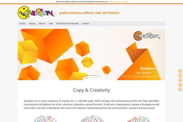 Tempera theme site design template sample