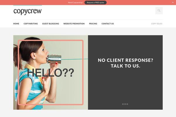 copycrew.com site used Copycrew