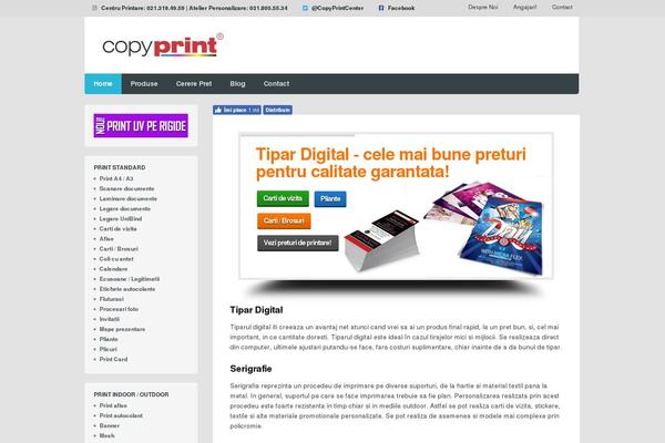 copyprint.ro site used Temacopyprint