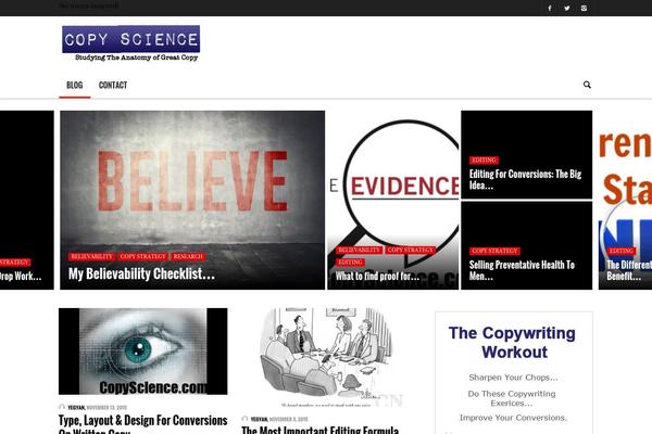 copyscience.com site used Outmedia