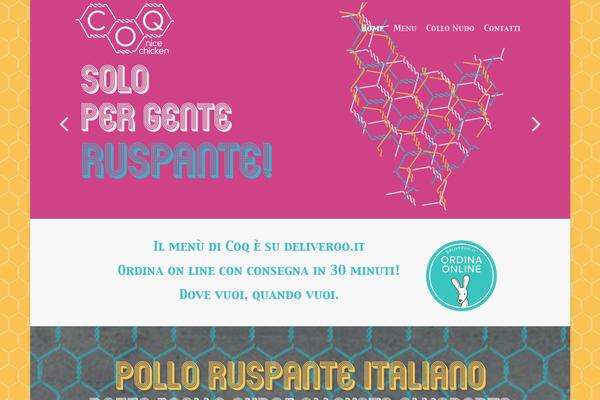 Salient theme site design template sample