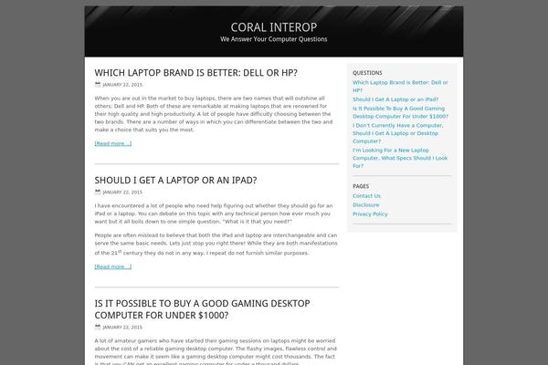 Blossom Coach theme site design template sample