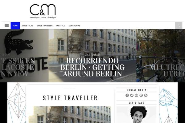 Twenty Fifteen theme site design template sample