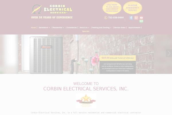 corbinelectric.com site used Corbinelectricalservice