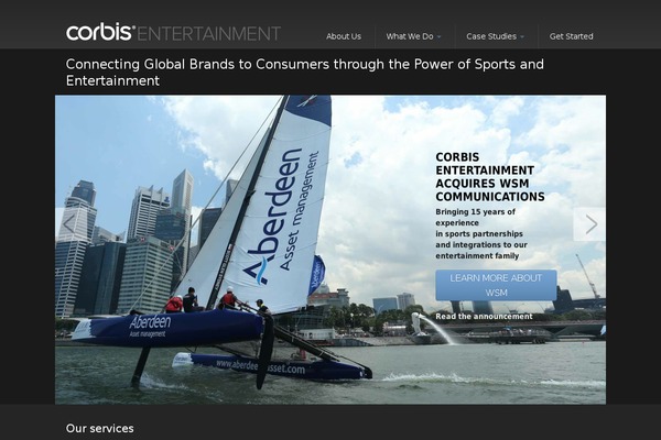 corbisentertainment.com site used Corbis_theme
