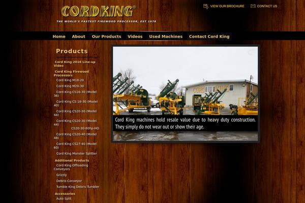 cord-master.com site used Cordking