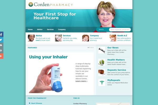 cordenpharmacy.com site used Style3-new