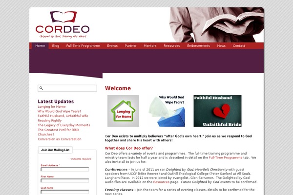 cordeo.org.uk site used Cordeo-canvas