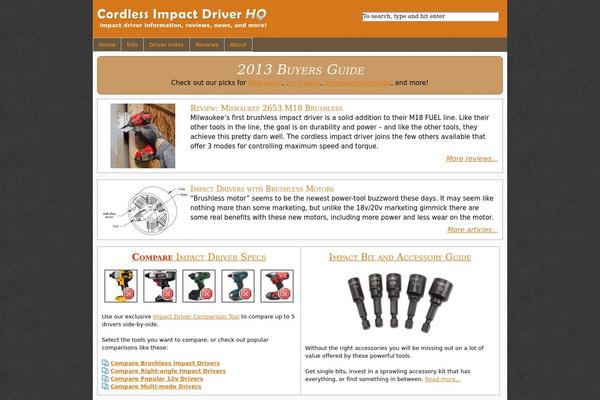cordlessimpactdriverhq.com site used Thematic-helkat
