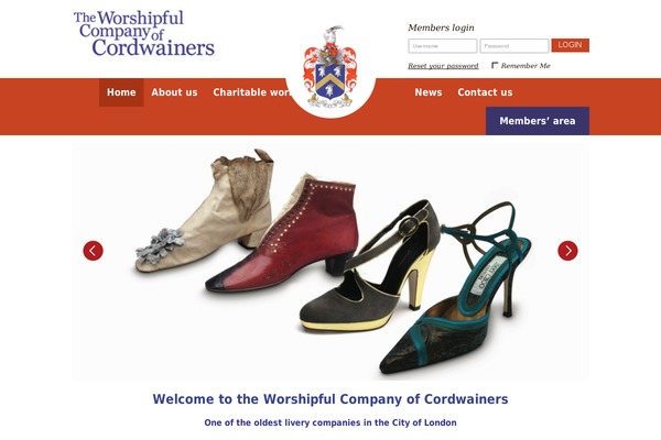 cordwainers.org site used Olympos