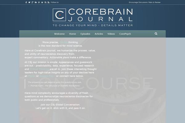 corebrainjournal.com site used Pw-foundation