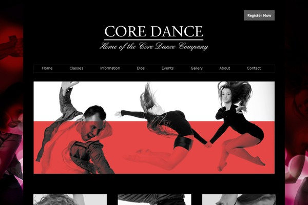 coredancecompany.org site used Imag