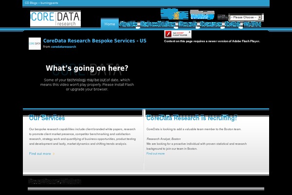 coredata theme websites examples