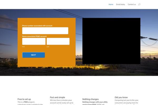 Divi theme site design template sample