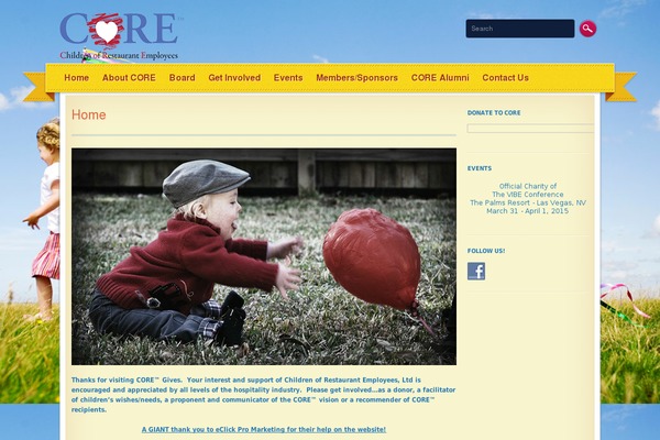 coregives.com site used Kiddo