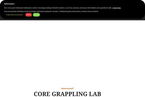 coregrapplinglab.it site used Coregrapplinglab