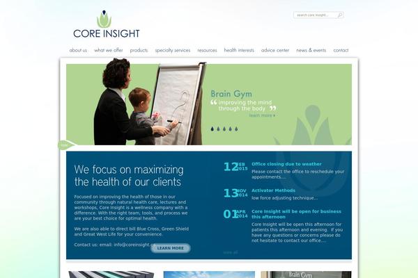 coreinsight.ca site used Core