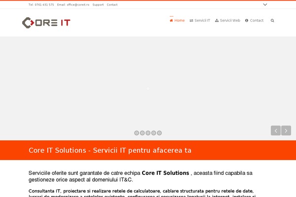 coreit.ro site used Coreit