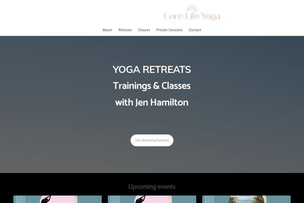 corelifeyoga.com.au site used Noo-yogi