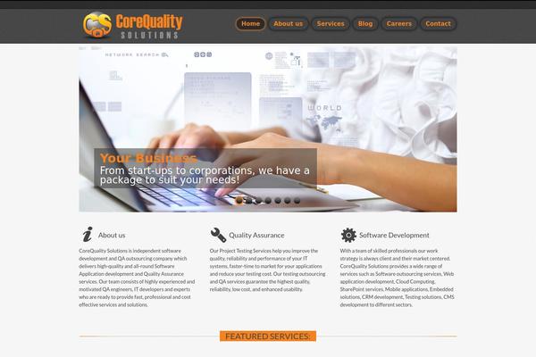 Qresponsive theme site design template sample