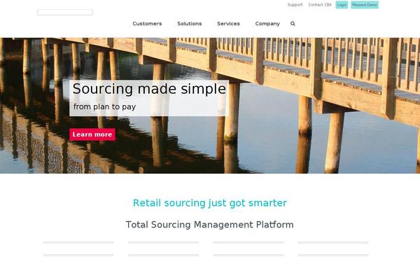 Jupiter theme site design template sample