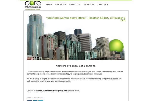 Thesis 1.8 theme site design template sample