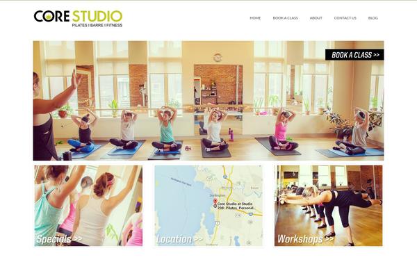 Virtue theme site design template sample