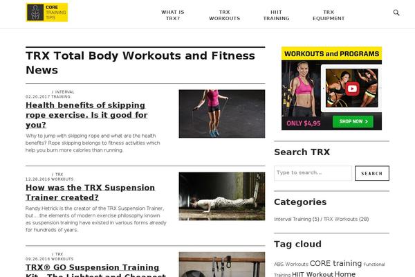 trx theme websites examples