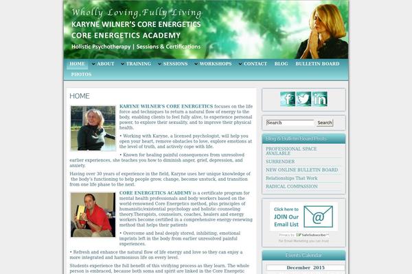 Graphene theme site design template sample