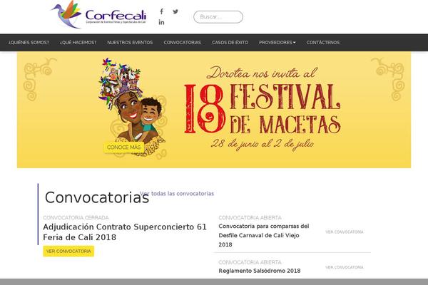 corfecali.com.co site used Corfecali