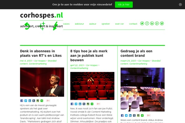 corhospes.nl site used Darkwhite