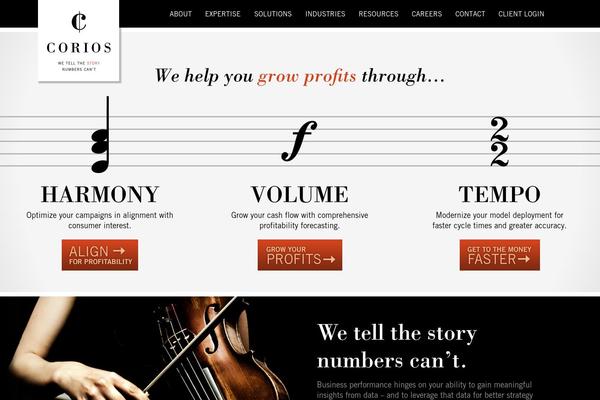 coriosgroup.com site used Corios