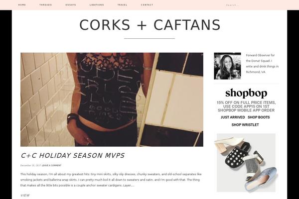 corksandcaftans.com site used Corks-caftans