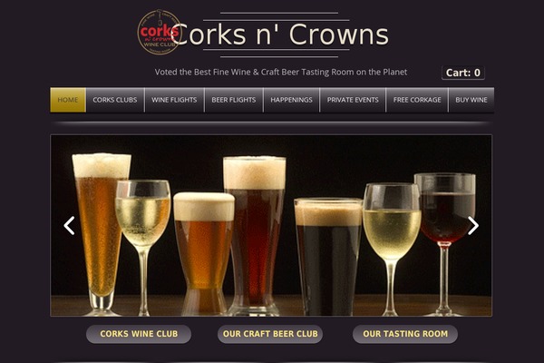 corksandcrowns.com site used Corksncrowns