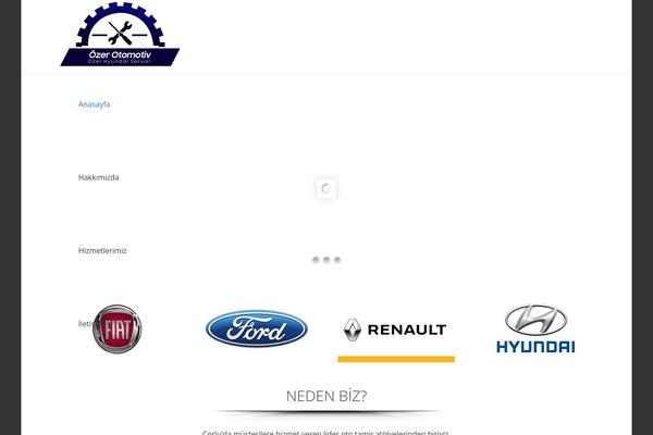 Impreza theme site design template sample