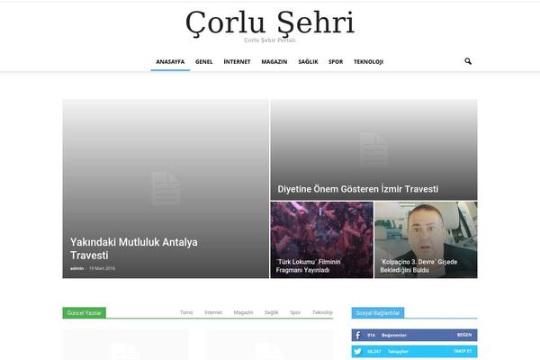 Newspaper theme site design template sample