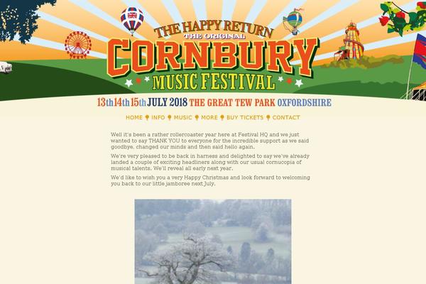 cornburyfestival.com site used Cornburyfestival