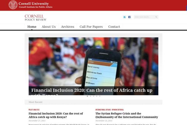 cornellpolicyreview.com site used Cipapolicyreviewtheme
