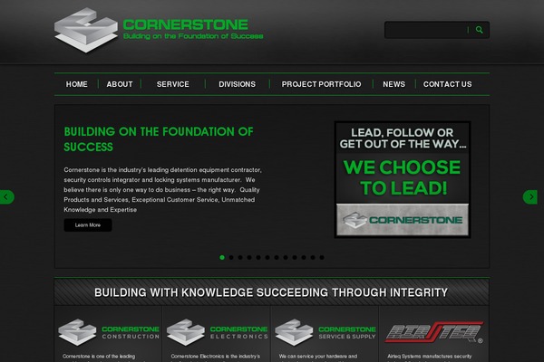 cornerstonedetention.com site used Norment