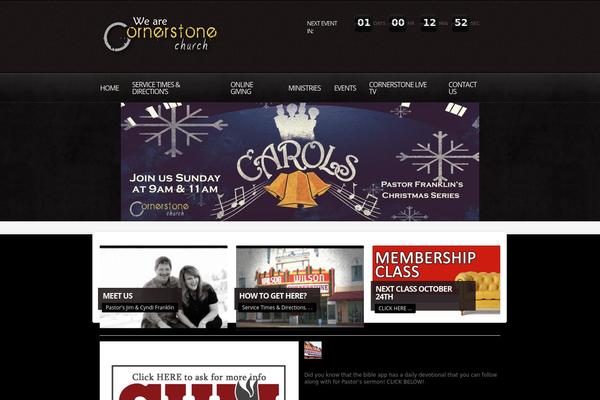 Churchope theme site design template sample