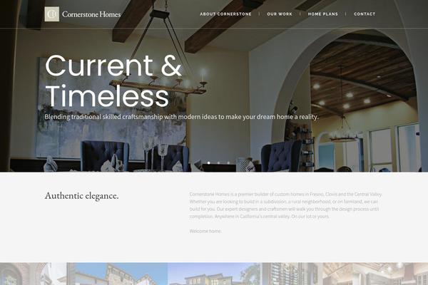 Stockholm theme site design template sample