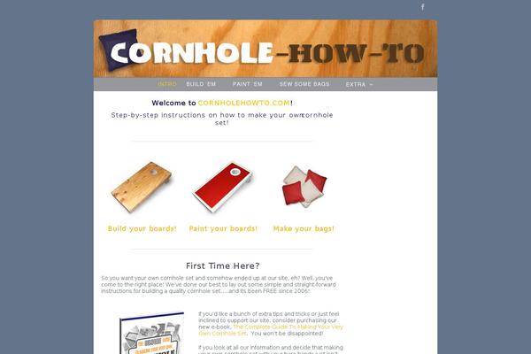 cornholehowto.com site used Avada