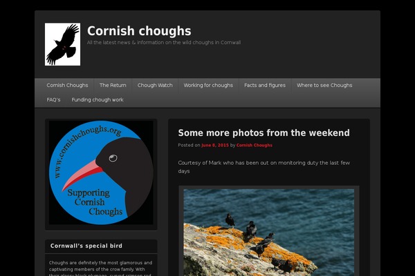 cornishchoughs.org site used Catch Box