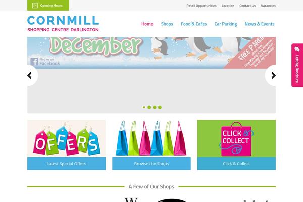 cornmillcentre.co.uk site used Responsive_theme