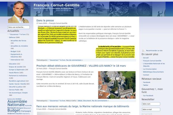 cornut-gentille.fr site used Garland-revisited