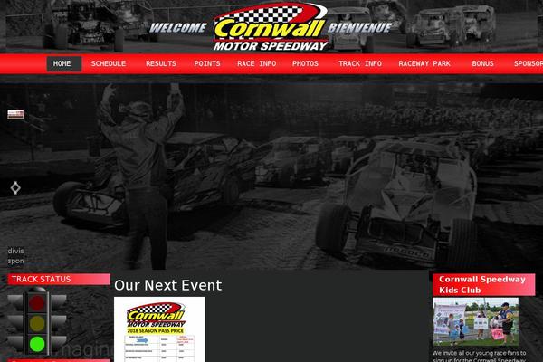 cornwallspeedway.com site used Speedway5