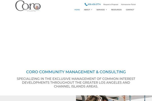 coro4myhoa.com site used Wjbootpress